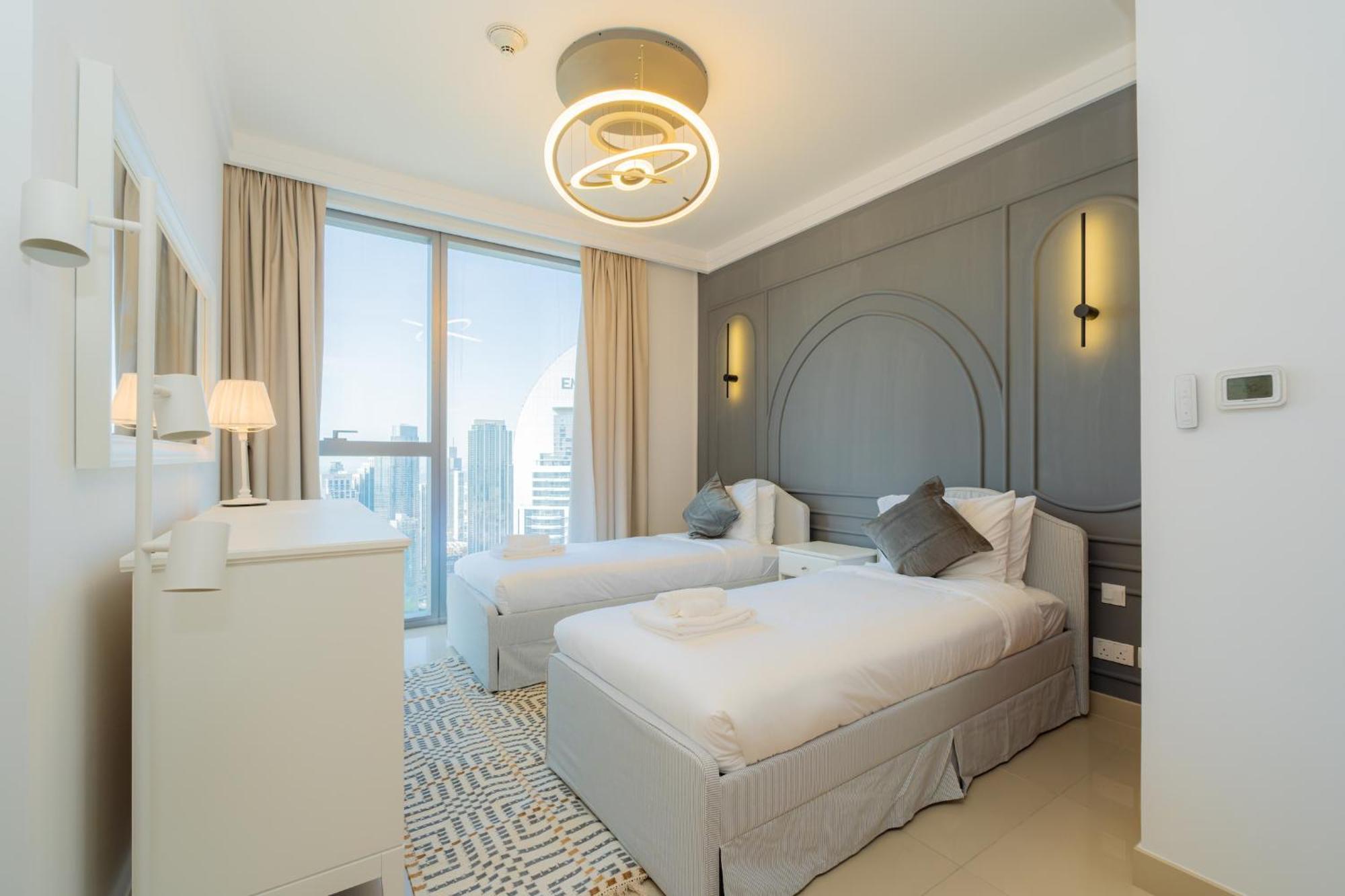 Elite Escapes - 3 Bedroom Burj View & Dubai Mall Access Exterior photo